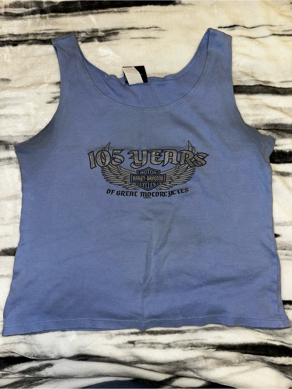 Harley-Davidson Lavender Tank Top - 105 Years